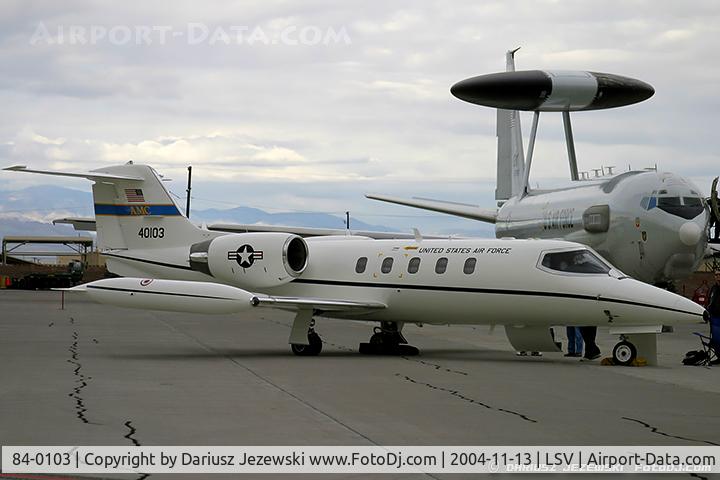 84-0103, 1984 Gates Learjet C-21A C/N 35A-549, C-21A Learjet 84-0103+  from 84th ALF 375th AW Scott AFB, IL