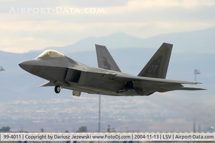 99-4011, Lockheed Martin F/A-22A Raptor C/N 4011, F-22 Raptor 99-4011 OT from 422nd TES 