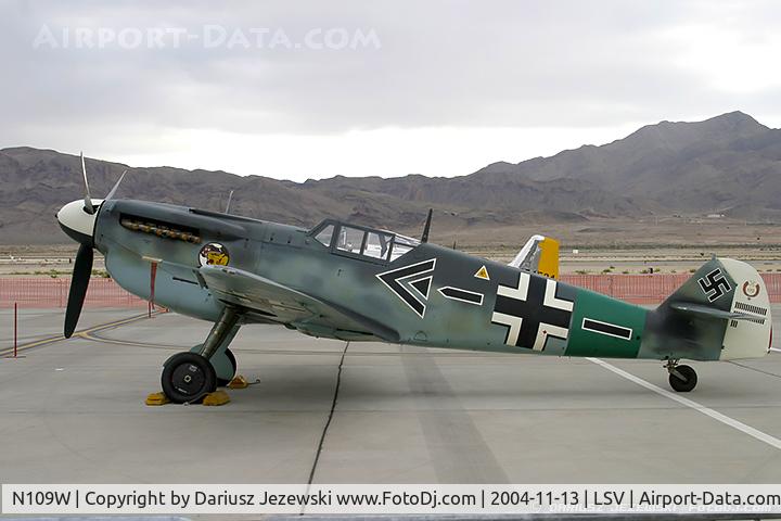 N109W, Hispano HA-1112-M1L Buchon C/N 234, Hispano Buchon HA-1112M-1L (Me-109)  C/N 234, N109W