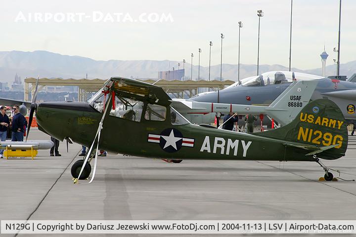 N129G, Cessna L-19 C/N 24714, Cessna L-19 Bird Dog  C/N 24714, N129G