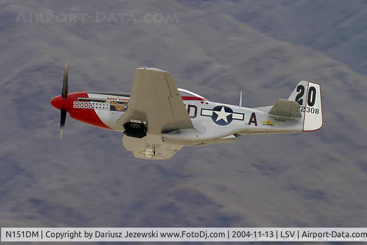 N151DM, 1944 North American F-51D Mustang C/N 44-13250, North American F-51D Mustang 