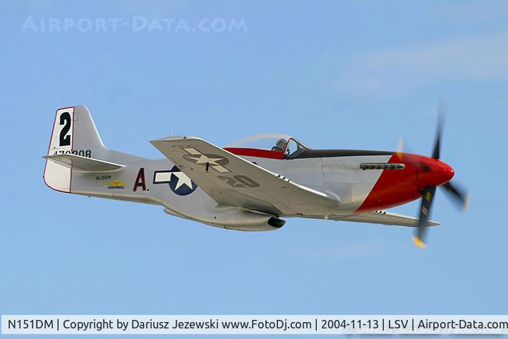 N151DM, 1944 North American F-51D Mustang C/N 44-13250, North American F-51D Mustang 