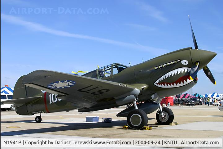 N1941P, 1941 Curtiss P-40E C/N 1025, Curtiss P-40E Warhawk  C/N 1025, N1941P