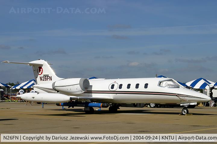 N26FN, 1975 Gates Learjet 36 C/N 011, Gates Learjet Corp. 36  C/N 11, N26FN