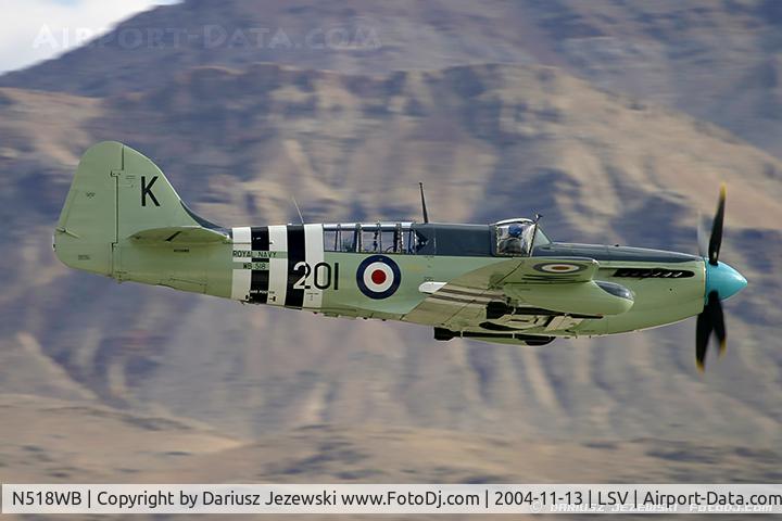 N518WB, 1950 Fairey Firefly AS.6 C/N F.8646, Fairey Firefly AS.6  C/N F.8646, NX518WB