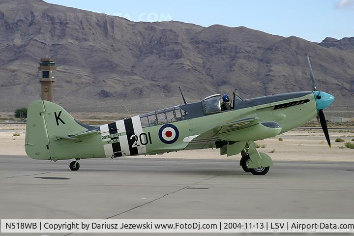 N518WB, 1950 Fairey Firefly AS.6 C/N F.8646, Fairey Firefly AS.6  C/N F.8646, NX518WB