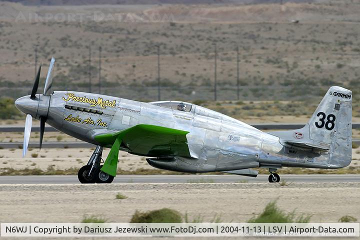 N6WJ, North American P-51 XR C/N 44-88, North American P-51 XR 