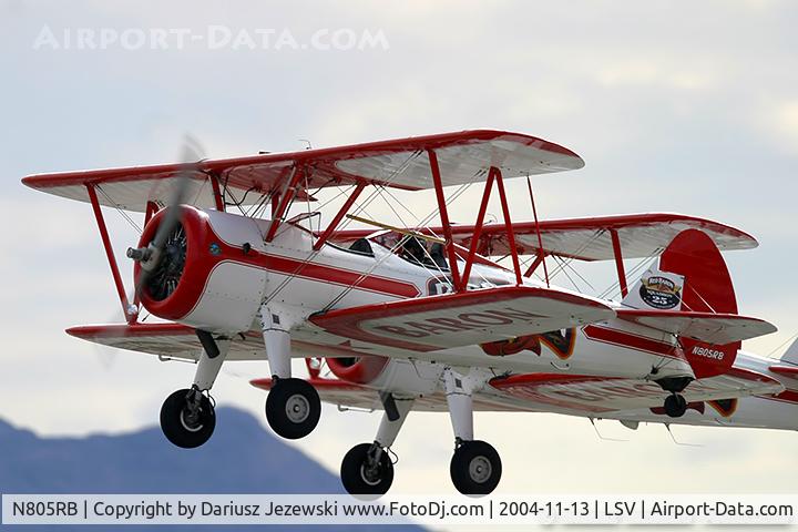 N805RB, 1941 Boeing PT-17/R985 Kaydet (A75N1) C/N 75-2729, Boeing A75N1(PT17) Stearman  C/N 75-2729, N805RB