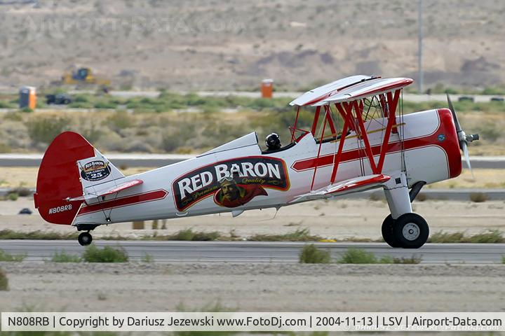 N808RB, 1943 Boeing PT-13D Kaydet (E75) C/N 75-5055, Boeing E75 PT-13D Kaydet  C/N 75-5055, N808RB