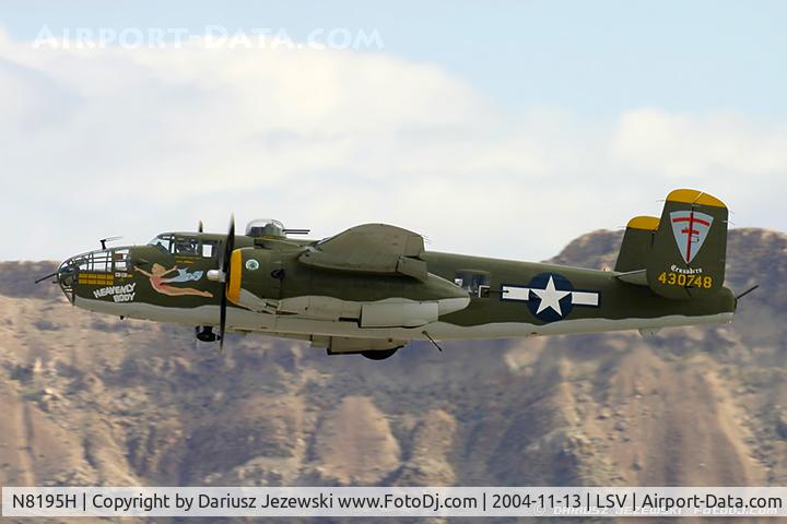 N8195H, 1944 North American TB-25N Mitchell C/N 108-34023 (44-30748), North American TB-25N Mitchell 