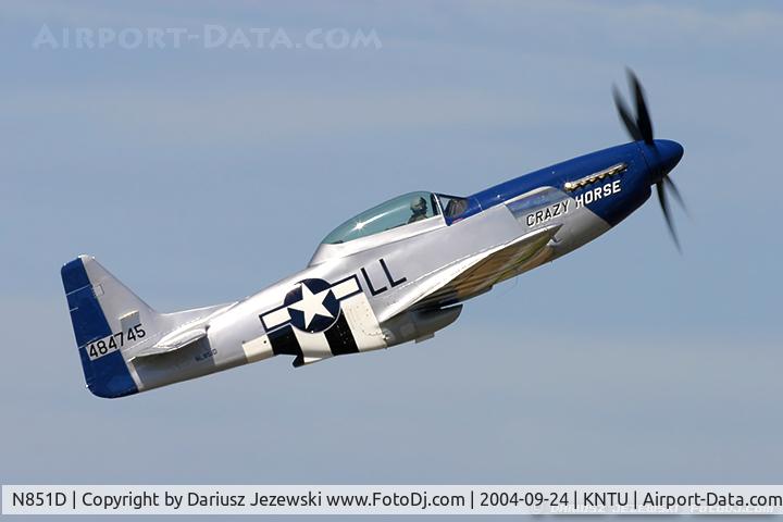 N851D, 1944 North American P-51D Mustang C/N 44-84745, North American P-51D Mustang 