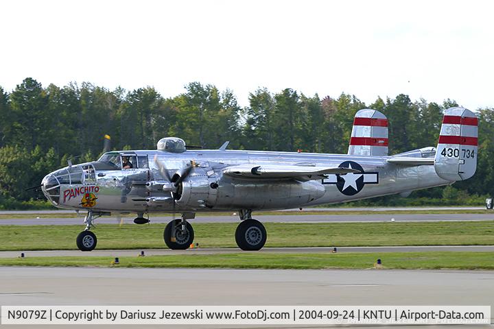 N9079Z, 1944 North American TB-25N Mitchell C/N 108-34009, North American TB-25N Mitchell 