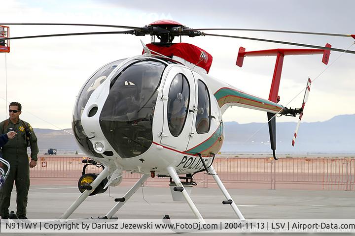 N911WY, 2000 MD Helicopters 369FF C/N 0144FF, Mcdonnell Douglas MD 369FF  C/N 0144FF, N911WY