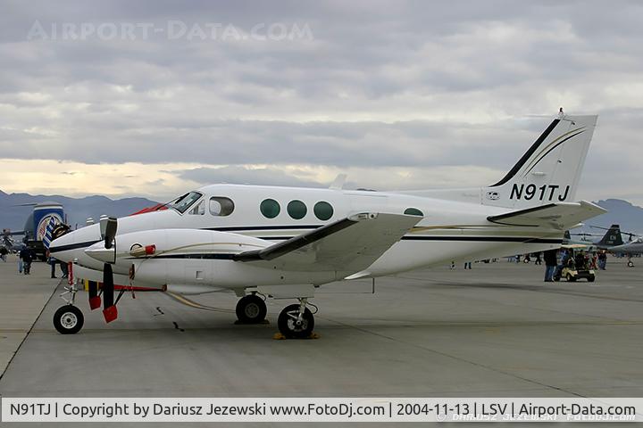 N91TJ, 1978 Beech C90 C/N LJ-744, Beech C90 King Air  C/N LJ-744, N91TJ