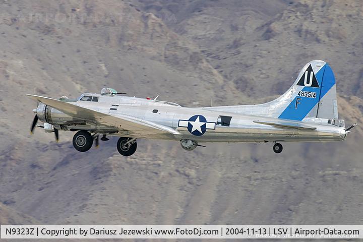 N9323Z, 1944 Boeing B-17G-85-DL Flying Fortress C/N 32155, Boeing B-17G Flying Fortress 