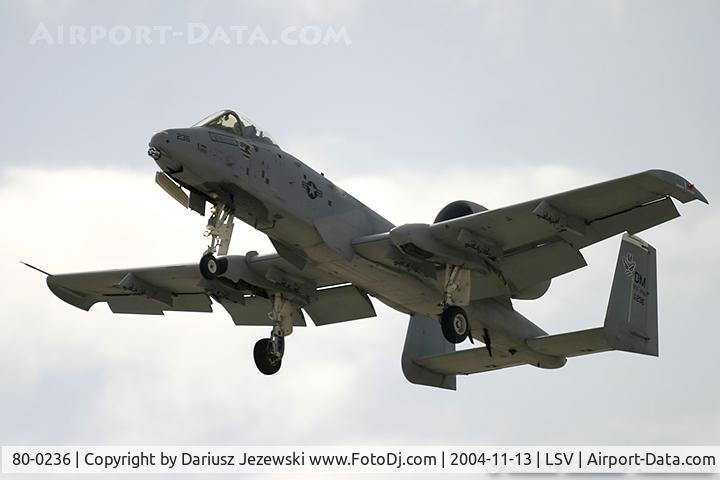 80-0236, Fairchild Republic OA-10A Thunderbolt II C/N A10-0586, A-10C Thunderbolt II 80-0236 DM from 358th FS 