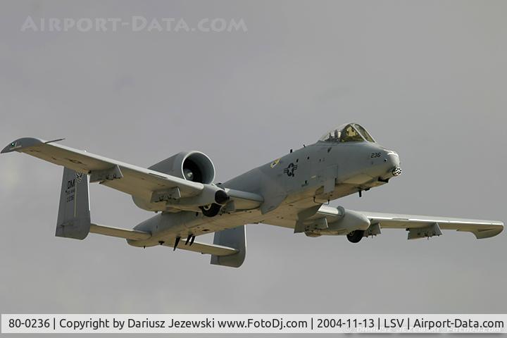 80-0236, Fairchild Republic OA-10A Thunderbolt II C/N A10-0586, A-10C Thunderbolt II 80-0236 DM from 358th FS 