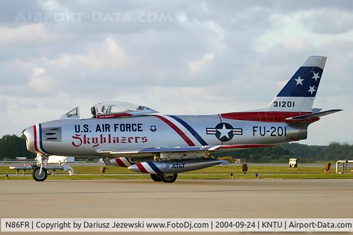 N86FR, 1952 North American F-86F Sabre C/N 191-655, North American F-86F Sabre  C/N 52-4959, NX86FR