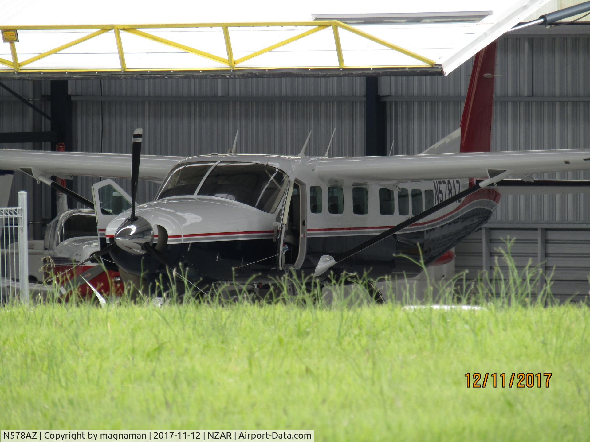 N578AZ, Cessna 208B C/N 208B-1019, imported to become ZK-MCI
