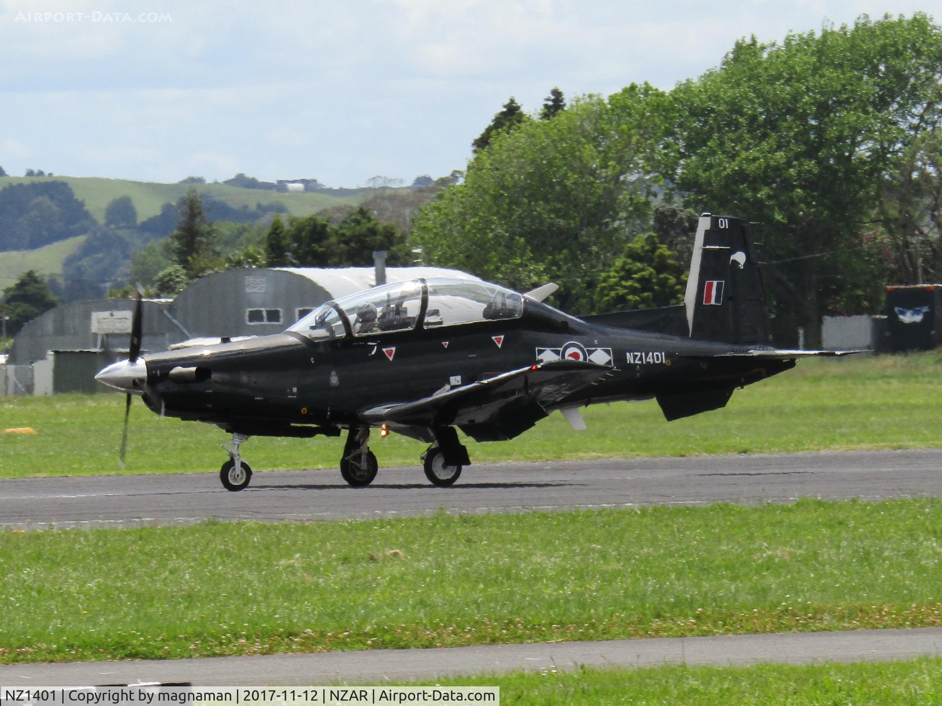 NZ1401, 2014 Raytheon T-6C Texan II C/N PM-37, after display