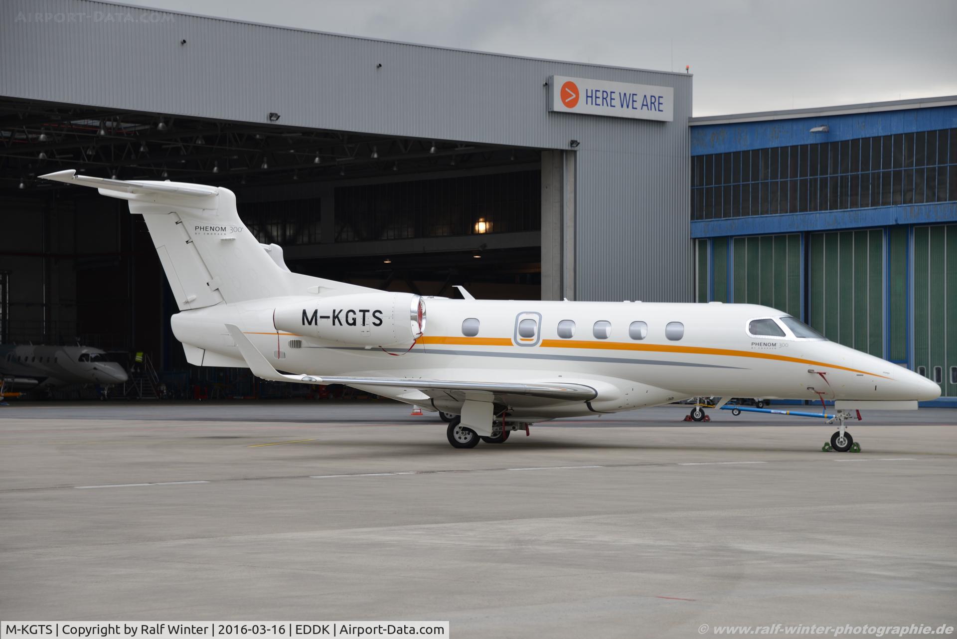 M-KGTS, 2014 Embraer EMB-505 Phenom 300 C/N 50500206, Embraer Phenom 300 EMB-505 - VTS Sp zoo - 50500206 - M-KGTS - 16.03.2016 - CGN