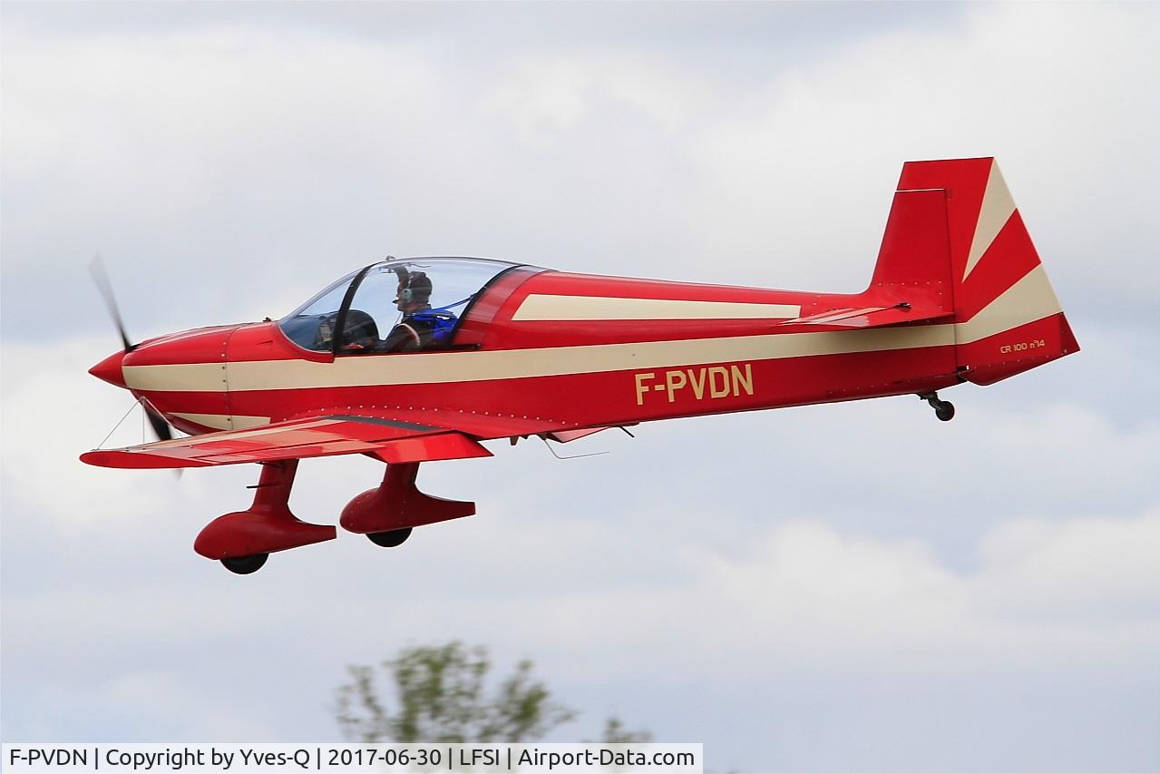 F-PVDN, Dyn'Aero CR-100 C/N 14, Dyn'Aero CR-100, On display, St Dizier-Robinson Air Base 113 (LFSI) Open day 2017