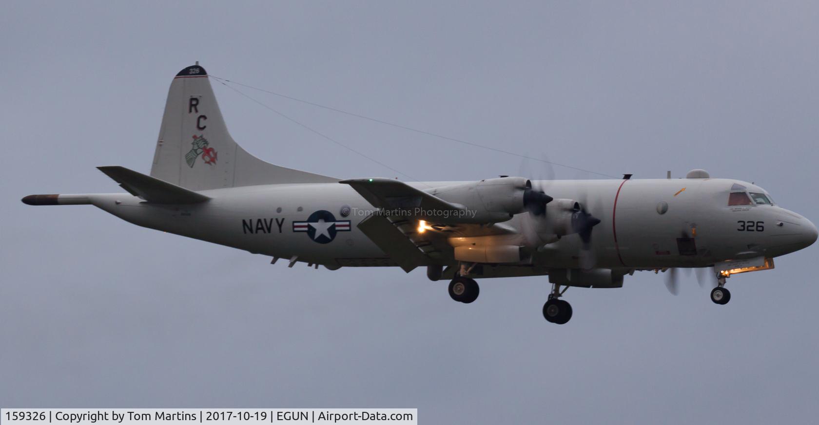 159326, Lockheed P-3C AIP+ Orion C/N 285A-5616, Shot at Mildenhall