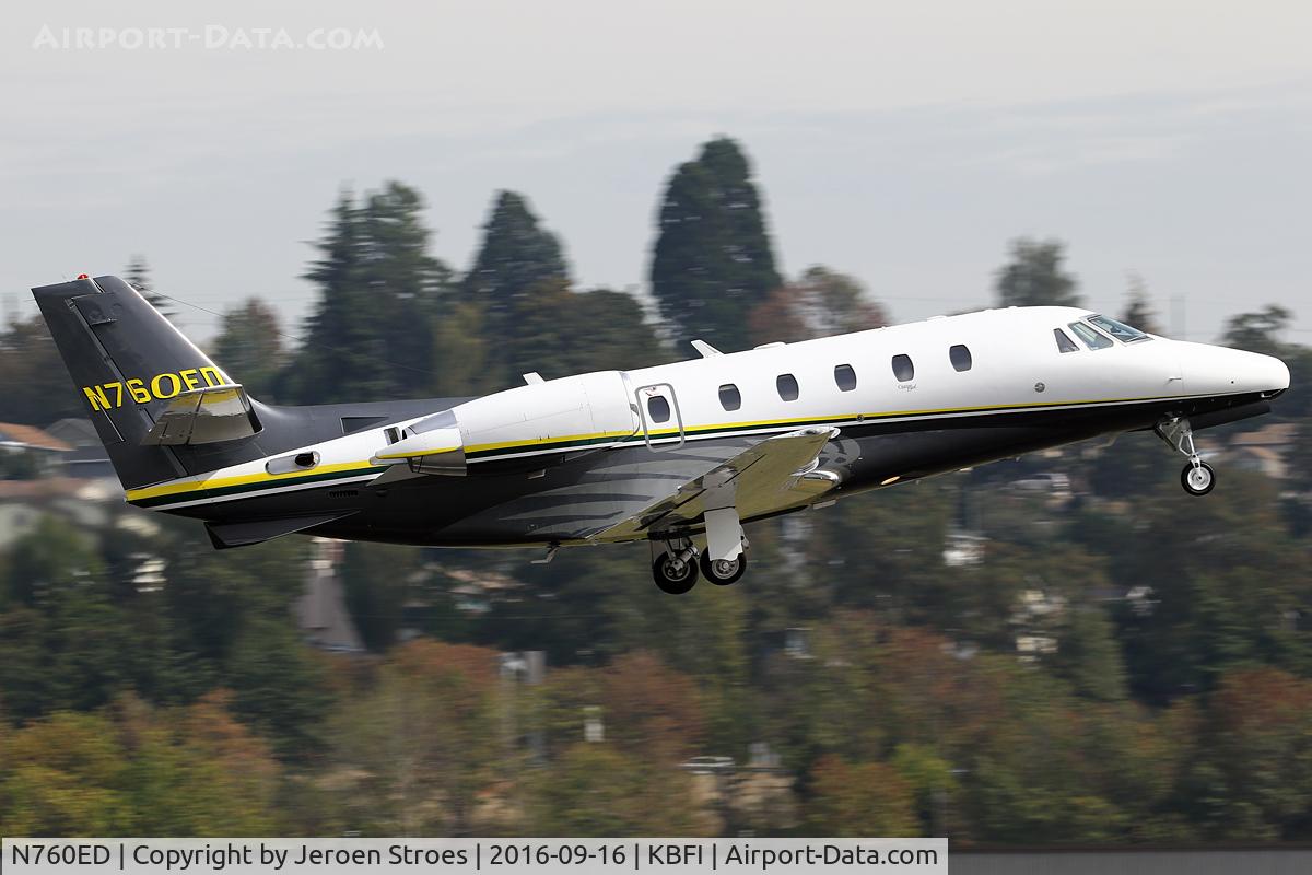 N760ED, 2001 Cessna 560XL C/N 560-5201, kbfi