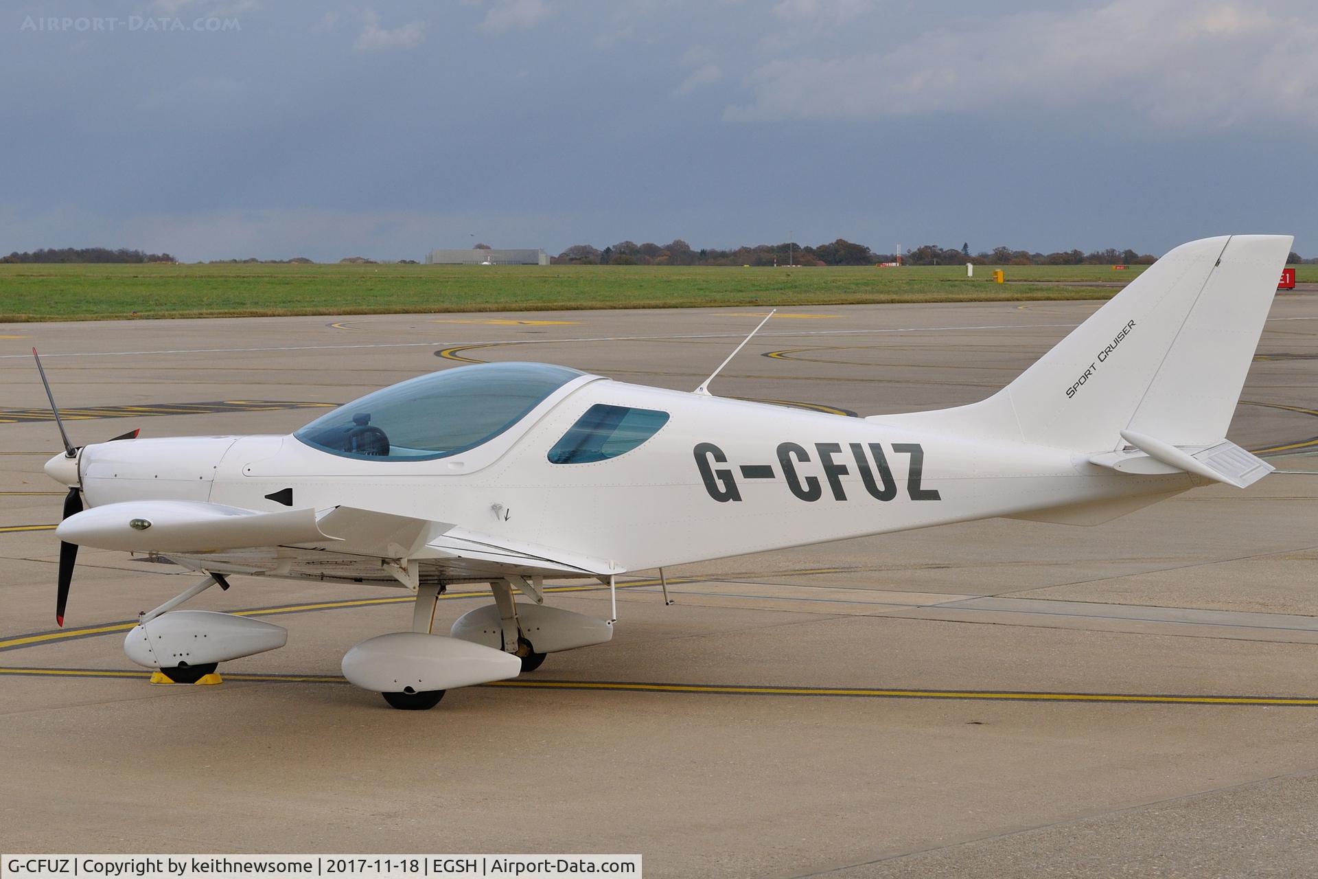 G-CFUZ, 2009 CZAW SportCruiser C/N PFA 338-14664, Sitting in nice light.