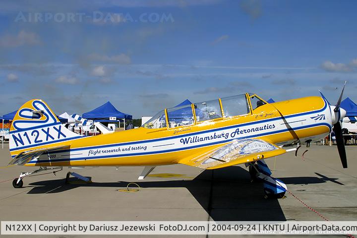 N12XX, 2002 Yakovlev (Aerostar) Yak-52TW C/N 0112232, Yakovlev (Aerostar) Yak-52TW  C/N 112232, N12XX