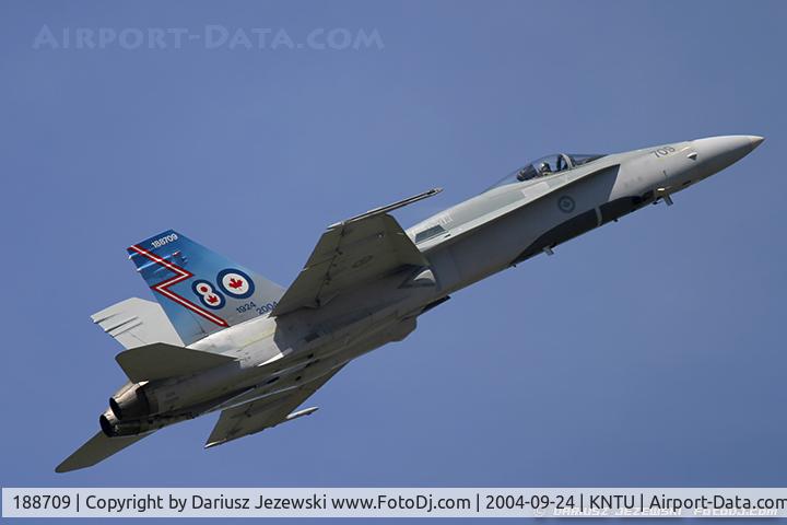188709, McDonnell Douglas CF-188A Hornet C/N 0134/A101, CAF CF-188 Hornet 188709  from 425 TFS 