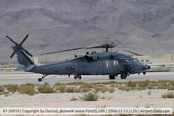 87-26010, 1987 Sikorsky HH-60G Pave Hawk C/N 70-1212, HH-60G Pave Hawk 87-26010  from 66th RQS 