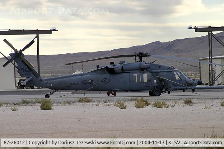 87-26012, 1987 Sikorsky HH-60G Pave Hawk C/N 70-1215, HH-60G Pave Hawk 87-26012  from 66th RQS 