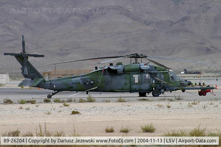 89-26204, 1989 Sikorsky HH-60G Pave Hawk C/N 70-1433, HH-60G Pave Hawk 89-26204  from 66th RQS 