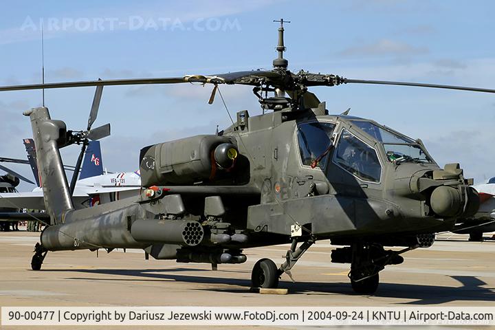 90-00477, 1990 Boeing AH-64A Apache C/N PV804, AH-64A Apache 90-00477  from 1-130th AvN  Morrisville, NC