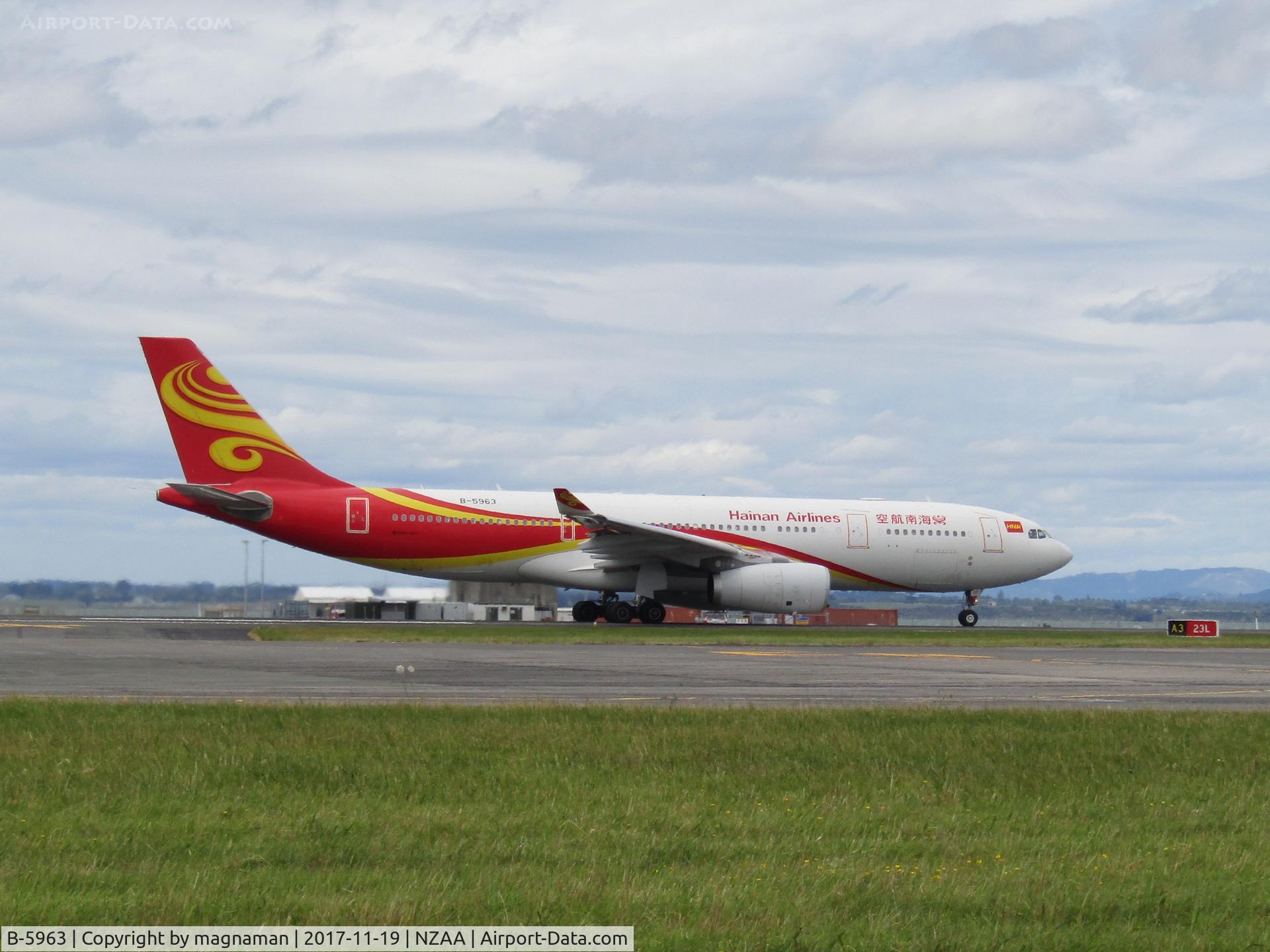 B-5963, 2014 Airbus A330-243 C/N 1573, taking off