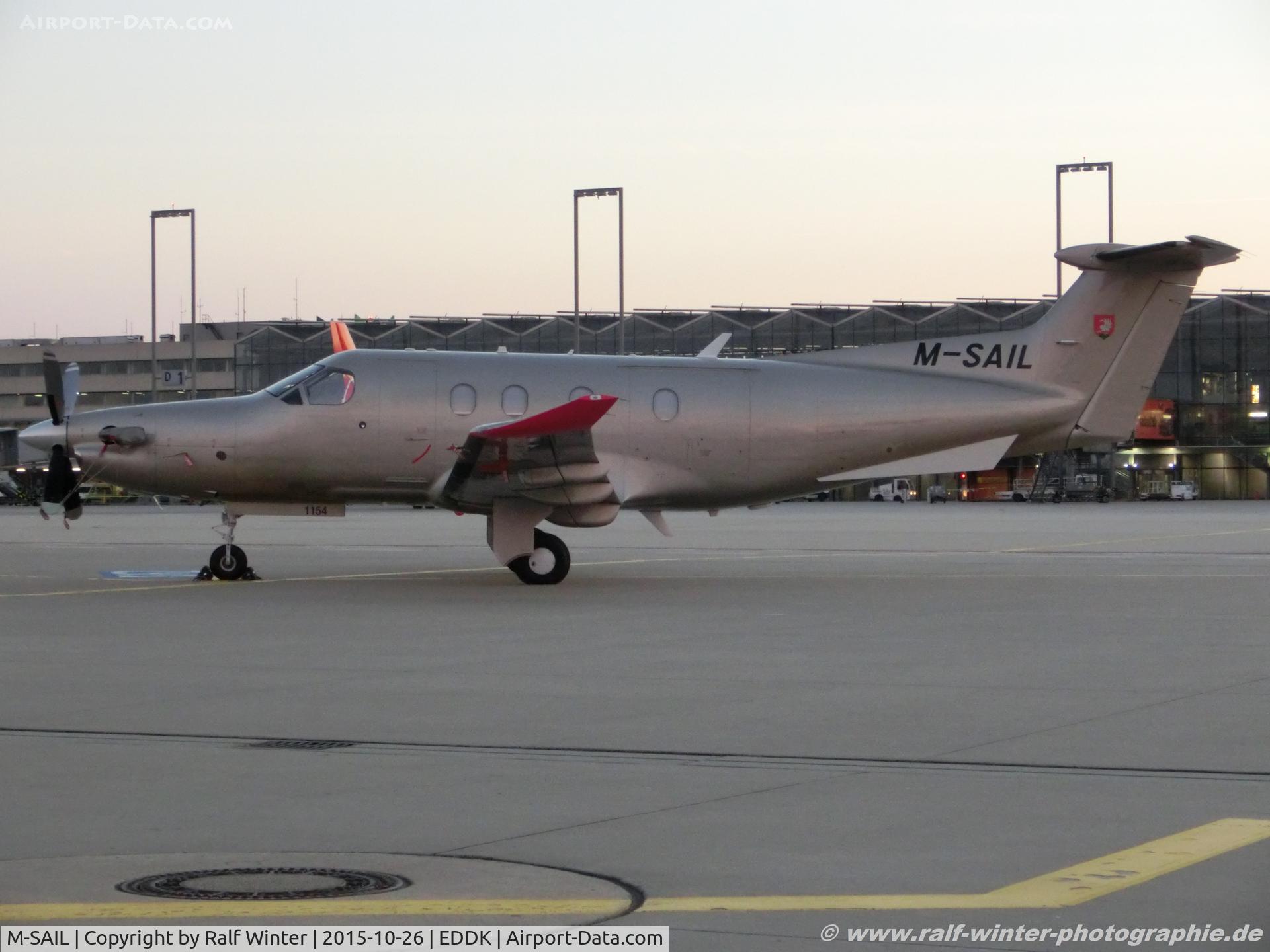 M-SAIL, 2009 Pilatus PC-12/47E C/N 1154, Pilatus PC-12-47E - Grant Glen &L.G. Gordon - 1154 - M-SAIL - 26.10.2015 - CGN