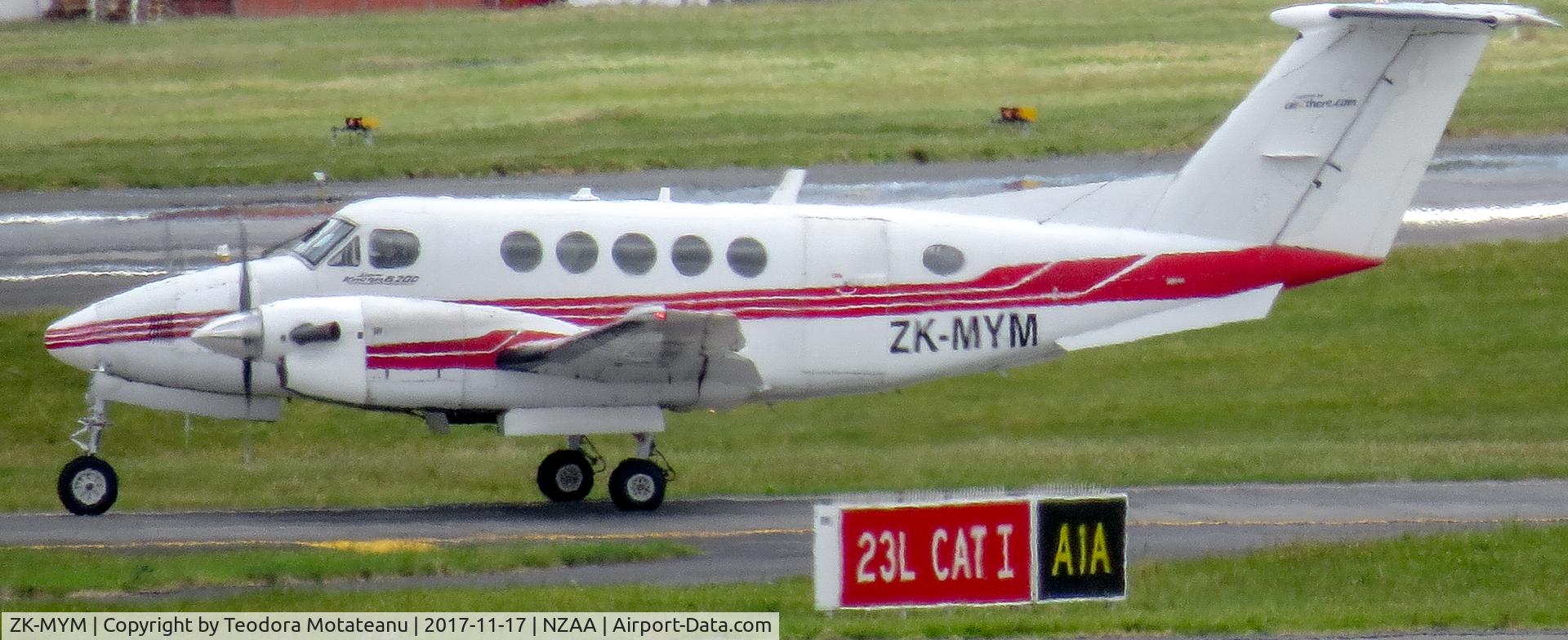 ZK-MYM, 1993 Beech B200 King Air C/N BB-1466, ZK-MYM