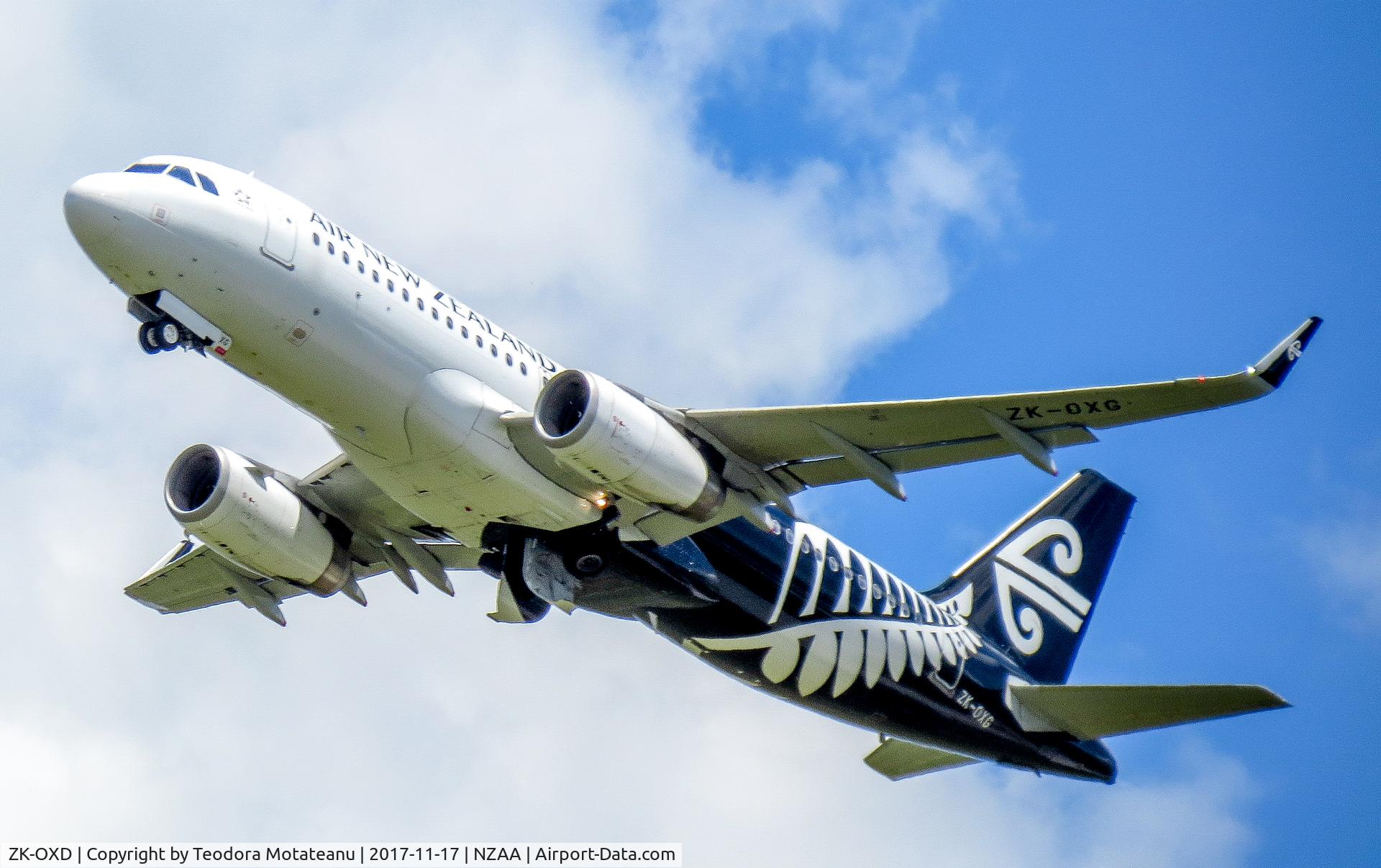 ZK-OXD, 2014 Airbus A320-232 C/N 5962, ZK-OXD