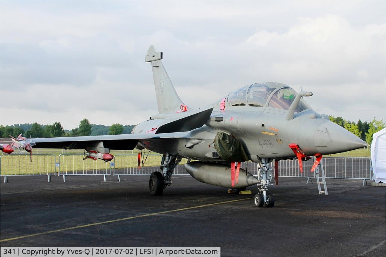 341, Dassault Rafale B C/N 341, Dassault Rafale B, Static display, St Dizier-Robinson Air Base 113 (LFSI) Open day 2017