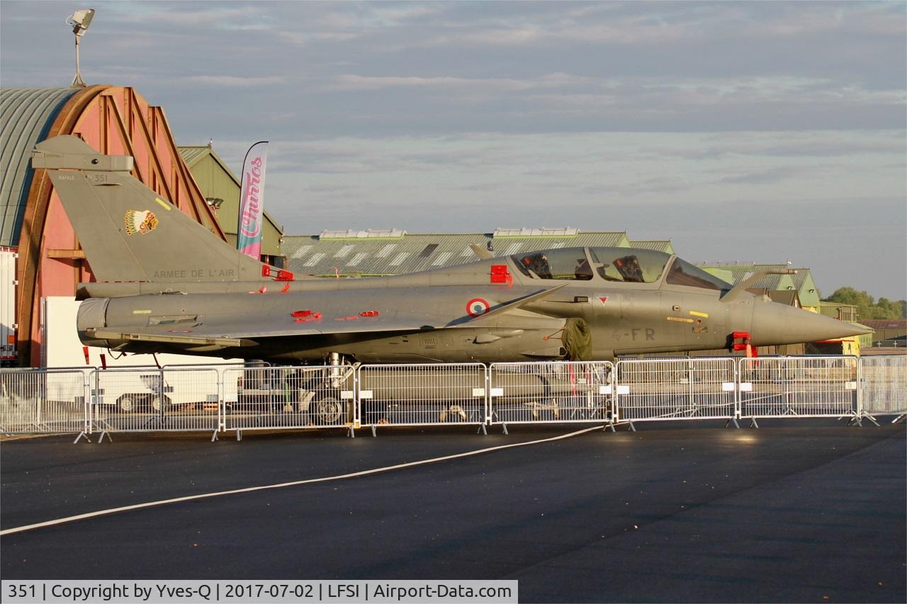 351, 2014 Dassault Rafale B C/N 351, Dassault Rafale B, Static display, St Dizier-Robinson Air Base 113 (LFSI) Open day 2017