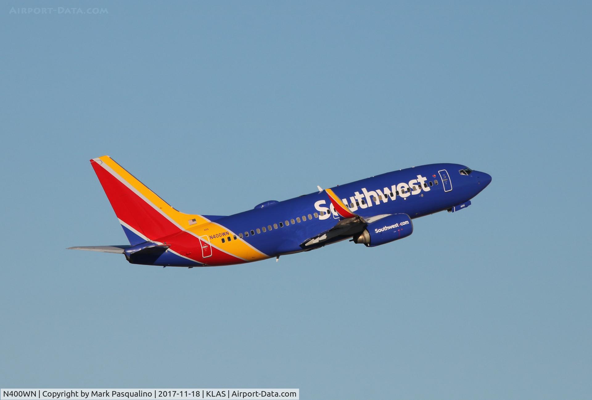 N400WN, 2001 Boeing 737-7H4 C/N 27891, Boeing 737-700