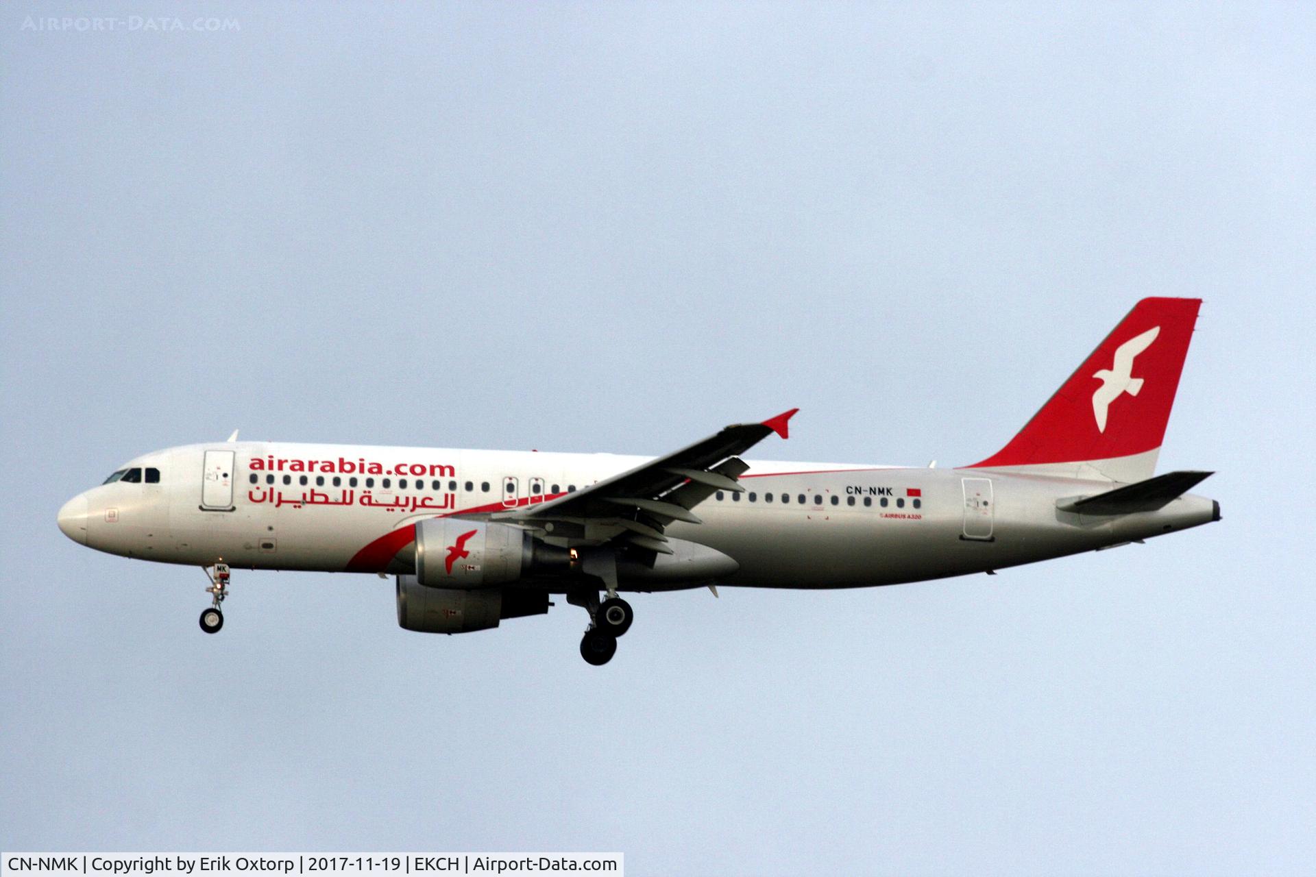 CN-NMK, 2011 Airbus A320-214 C/N 4806, CN-NMK landing rw 22L