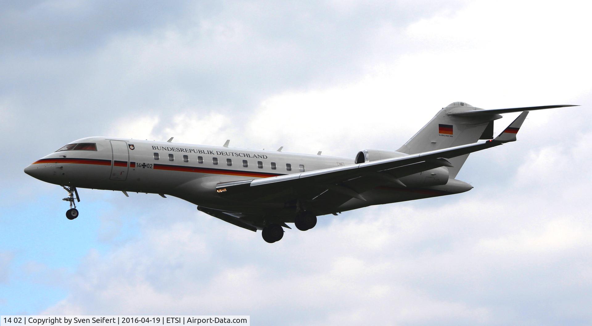 14 02, 2010 Bombardier BD-700-1A11 Global 5000 C/N 9404, IMA Manching Airport 2016