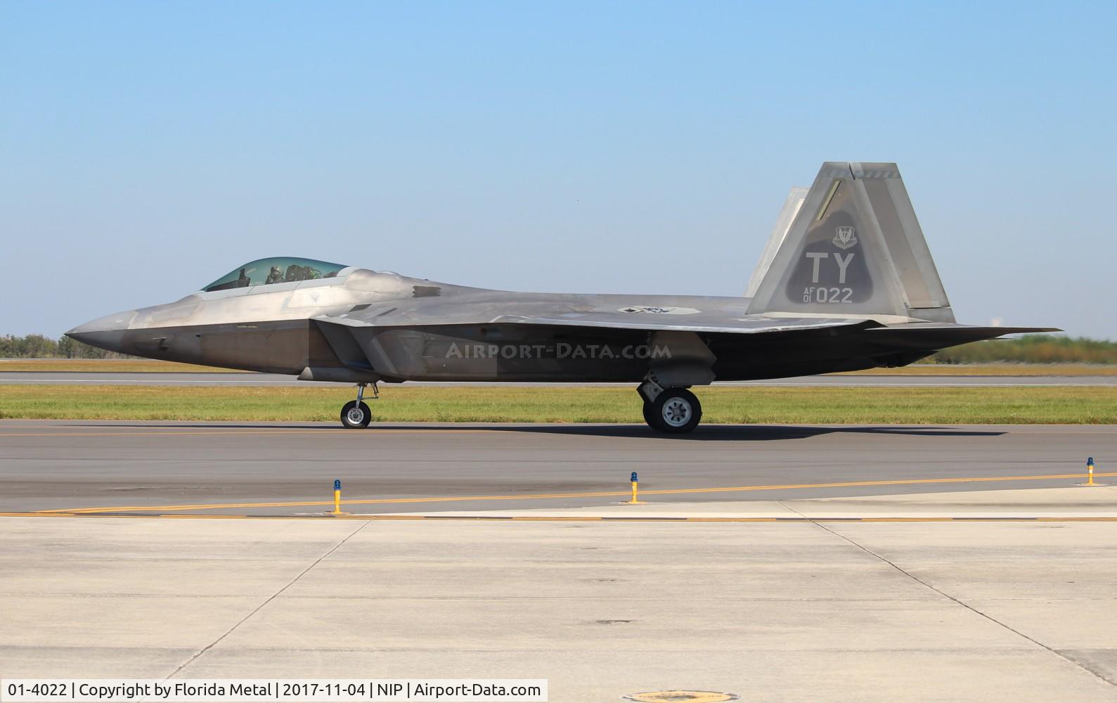 01-4022, 2001 Lockheed Martin F-22A Raptor C/N 645-4022, F-22A Raptor