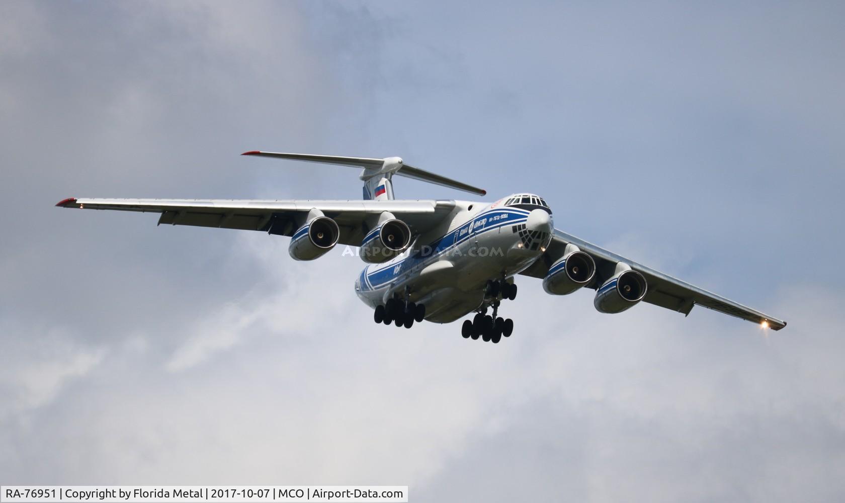 RA-76951, 2007 Ilyushin Il-76TD-90VD C/N 2073421704, Volga IL-76
