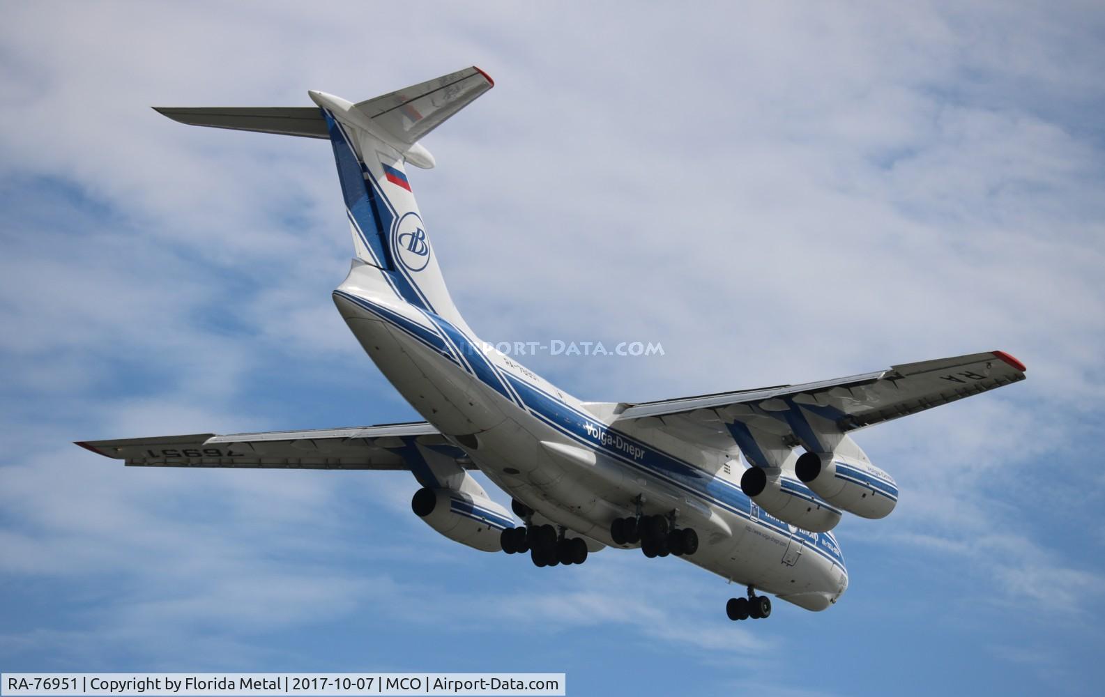 RA-76951, 2007 Ilyushin Il-76TD-90VD C/N 2073421704, Volga IL-76