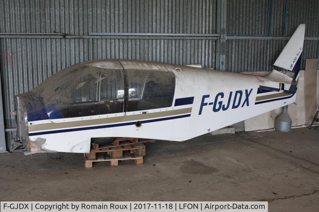 F-GJDX, Robin DR-400-140B Major C/N 781, Stored
