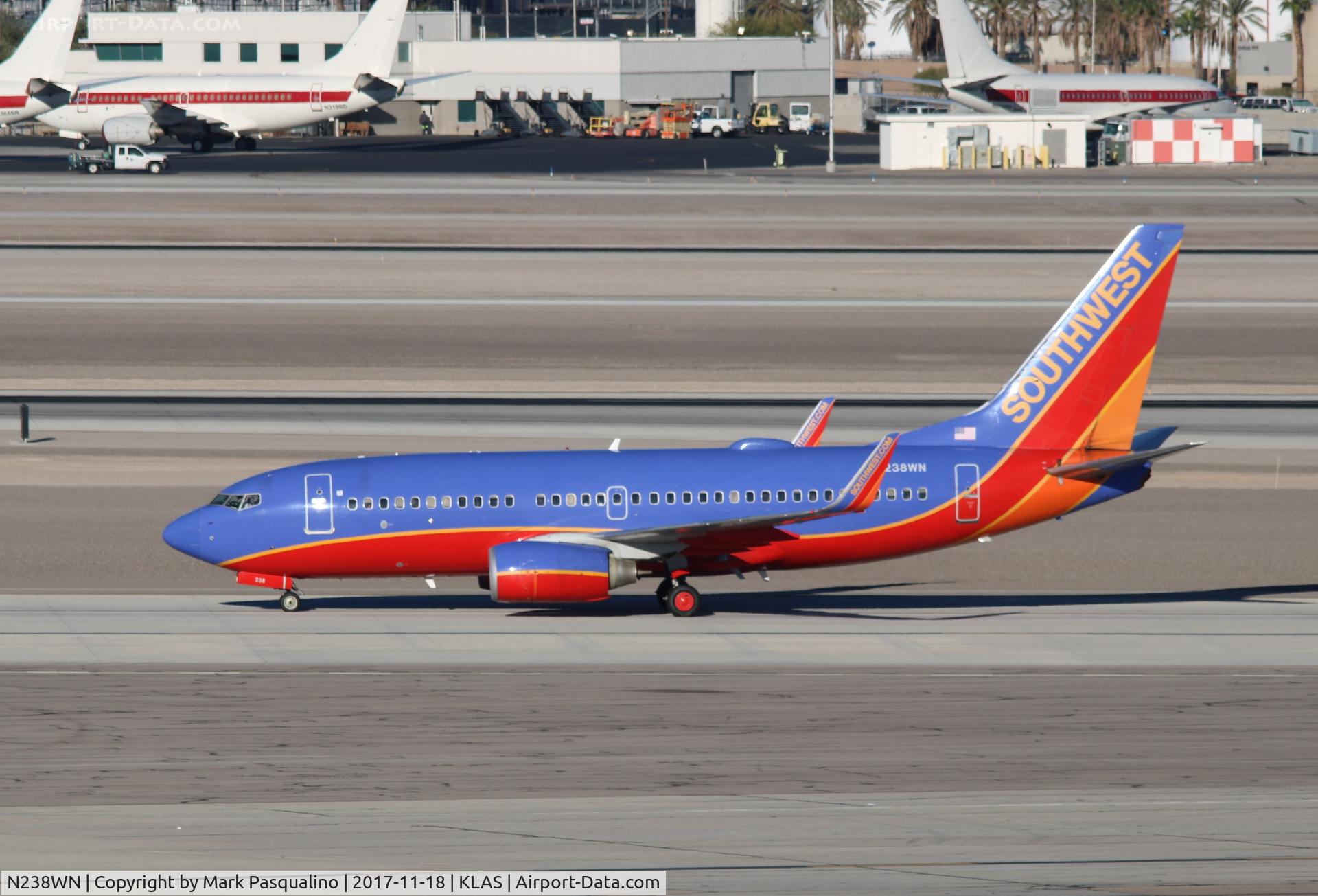 N238WN, 2005 Boeing 737-7H4 C/N 34713, Boeing 737-700