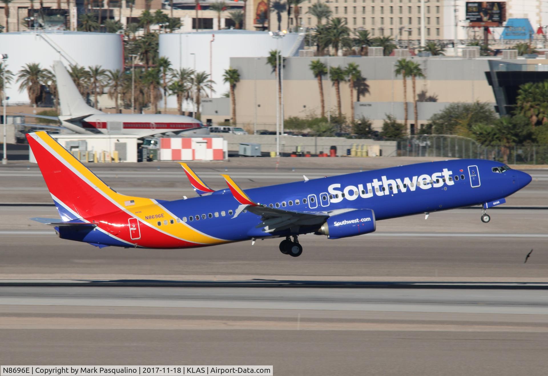 N8696E, 2016 Boeing 737-8H4 C/N 36678, Boeing 737-800